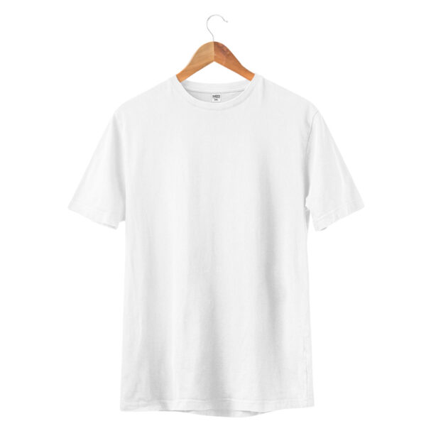 Áo thun unisex màu trắng